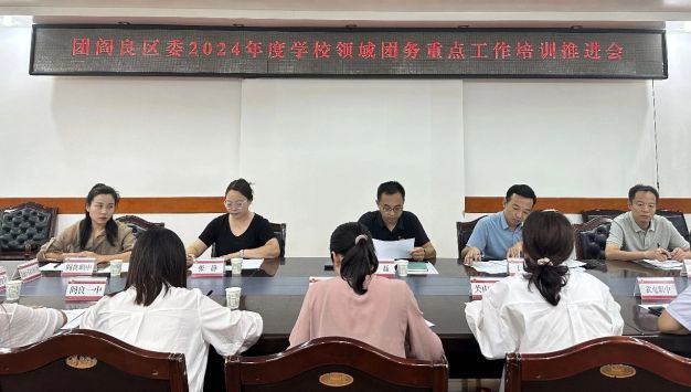 閻良區(qū)召開2024年度學校領域團務重點工作推進會